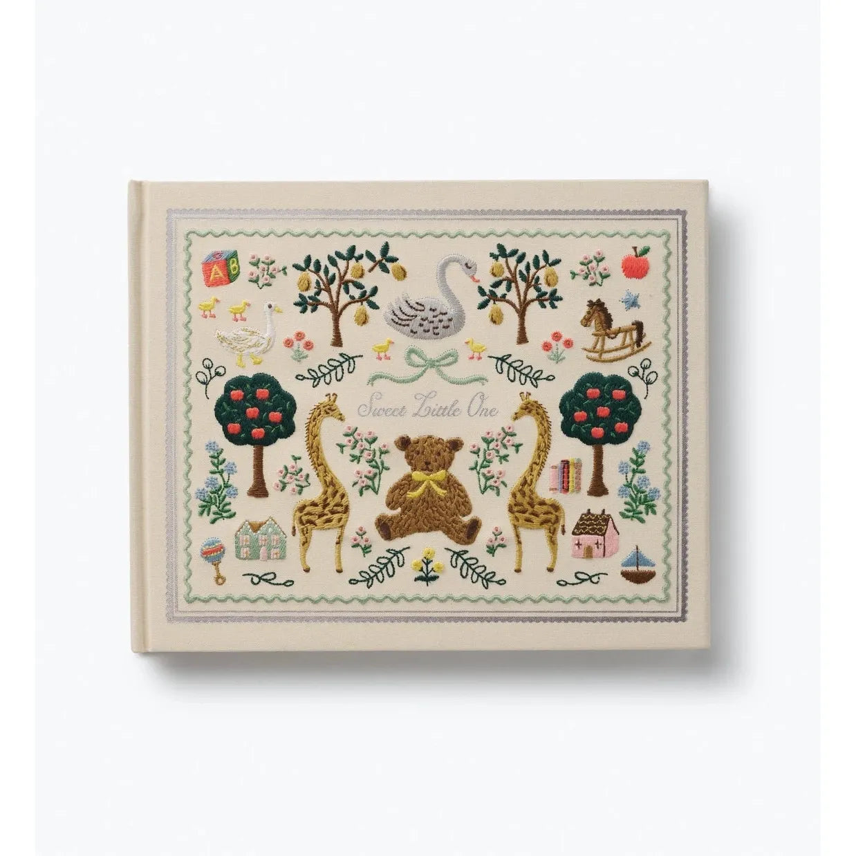 Rifle Paper Co Storybook Embroidered Baby Book