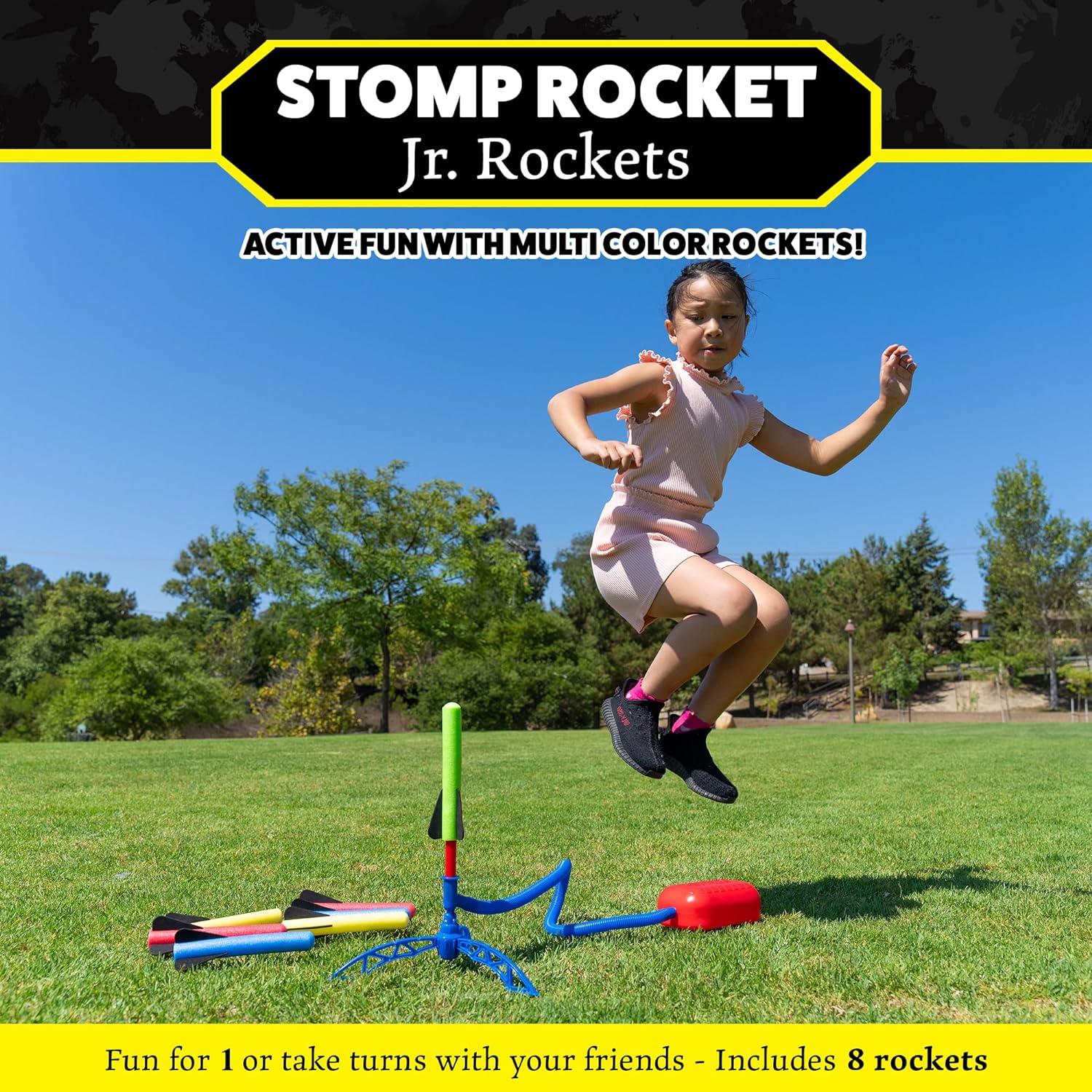 Rocket Jr Rack Stomp Rocket- Jr. Rocket Set - The Happy Lark