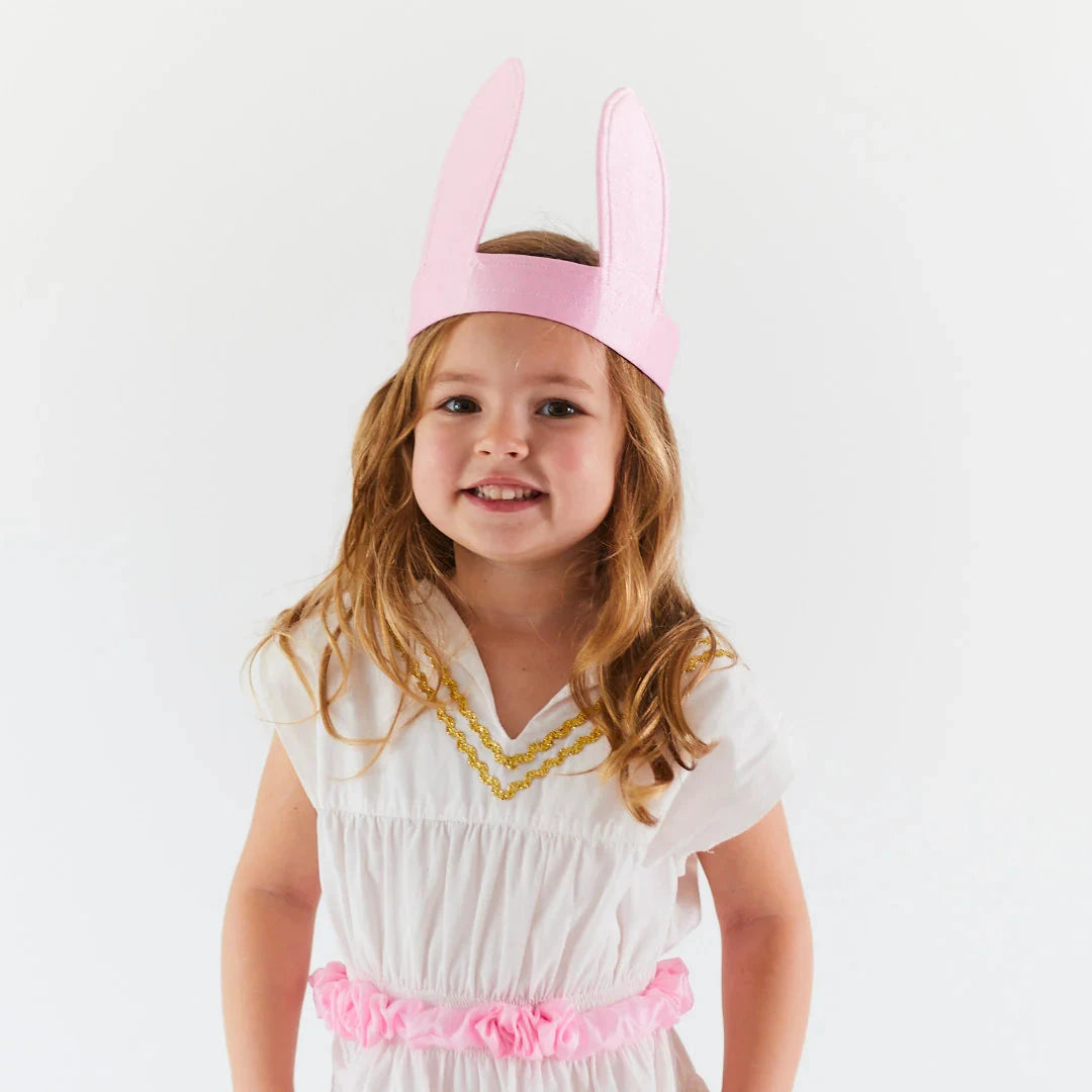 Sarah's Silks Pink Pony Bunny Ears