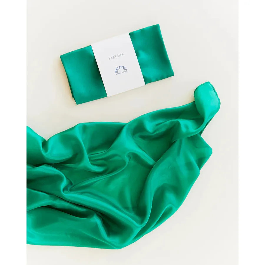 Sarah's Silks Playsilk-Emerald