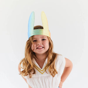 Sarah's Silks Soft Rainbow Bunny Ears