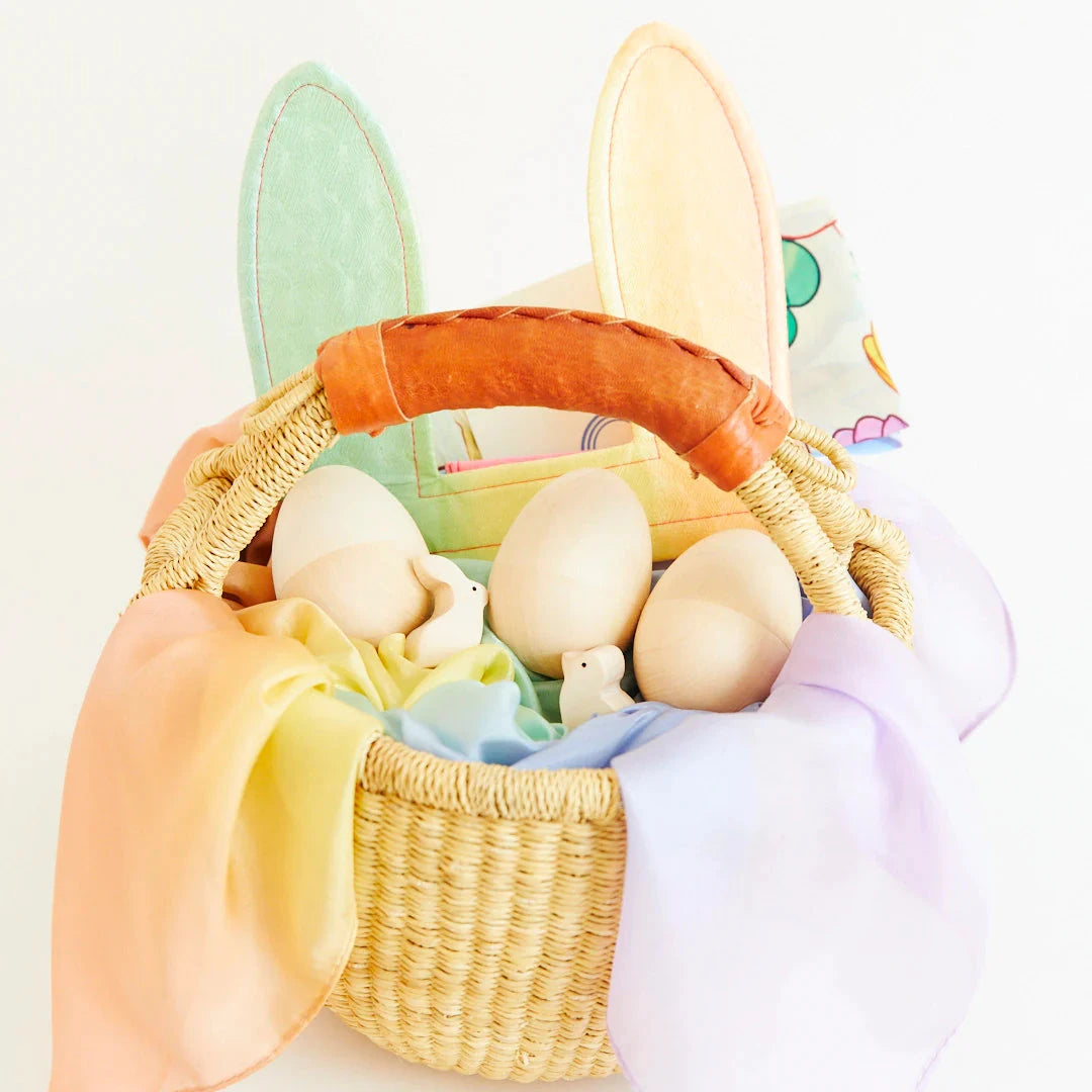 Sarah's Silks Wooden Easter Egg