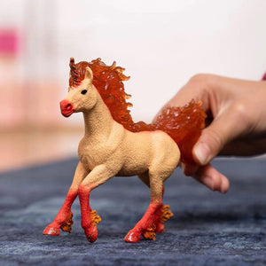 Schleich® 70756, Elementa Fire Unicorn Stallion