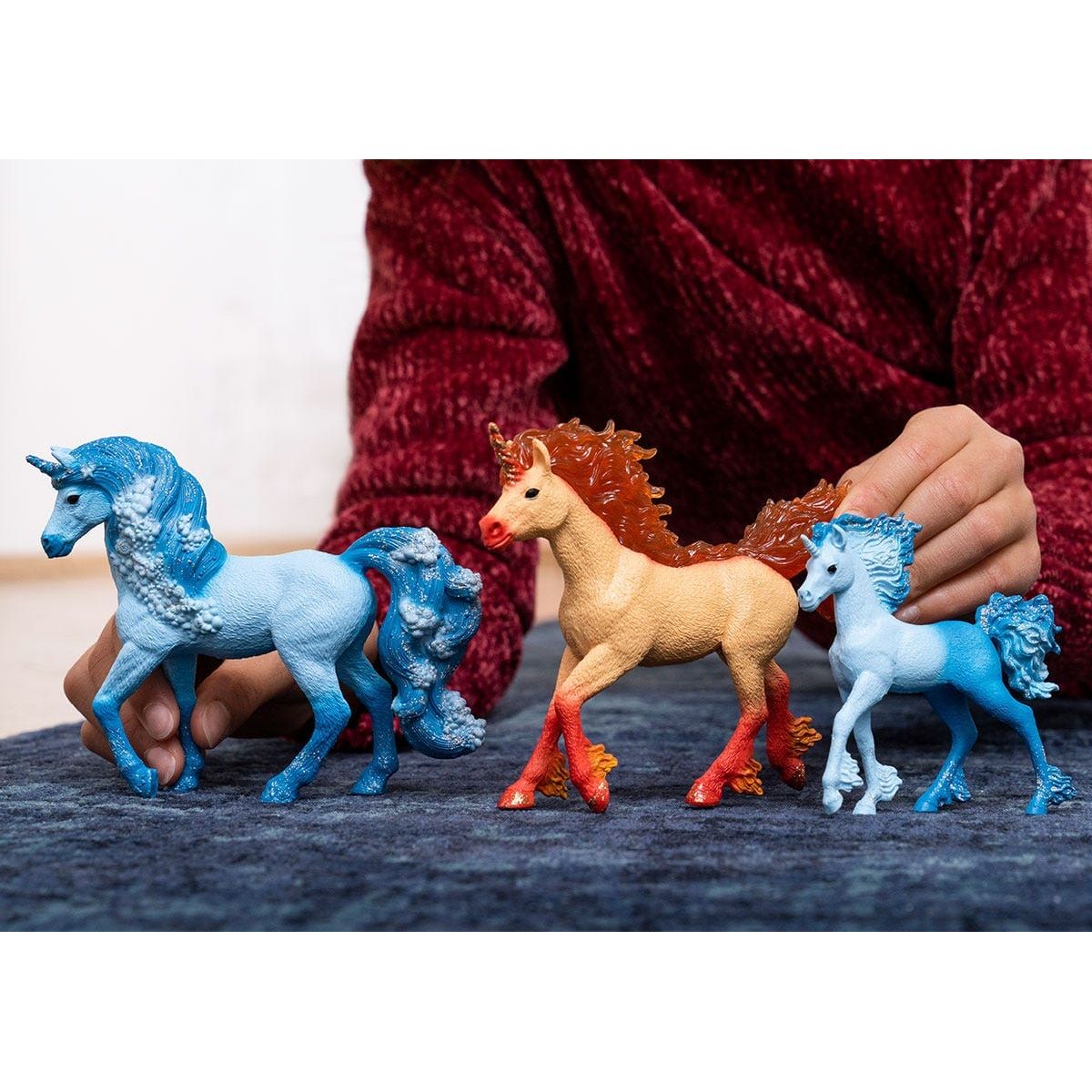Schleich® 70756, Elementa Fire Unicorn Stallion