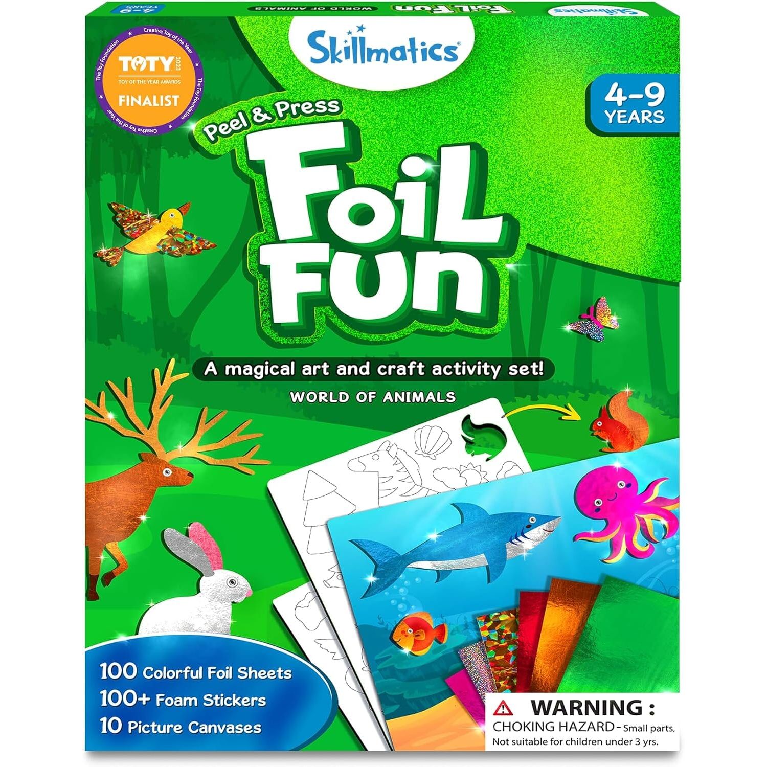 Skillmatics Foil Fun: Animals