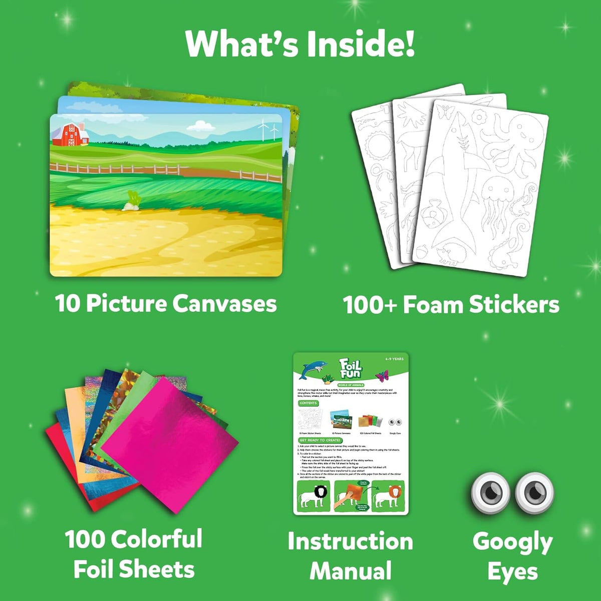 Skillmatics Foil Fun: Animals