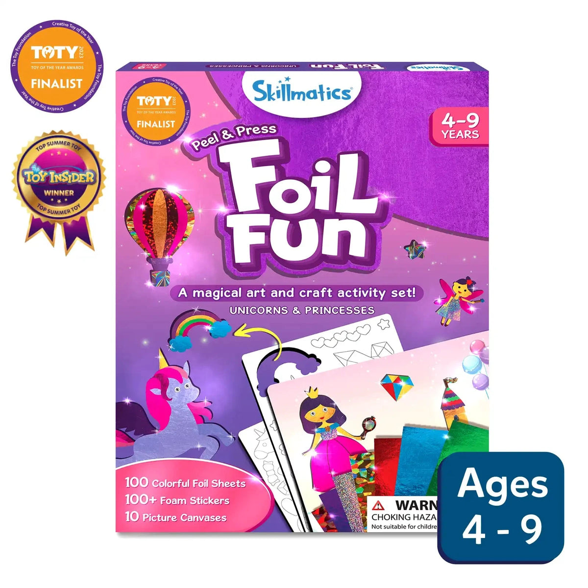 Skillmatics Foil Fun: Unicorns & Princesses