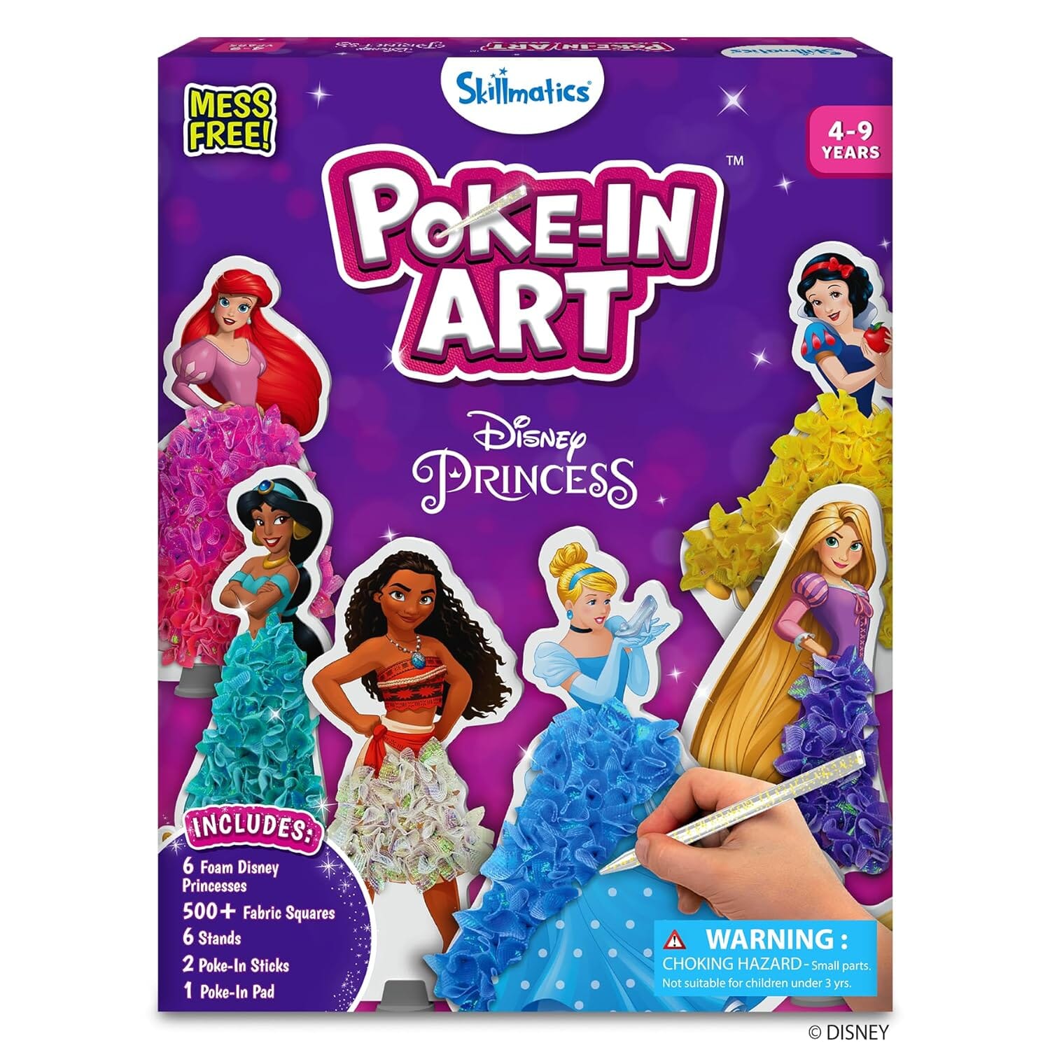 Skillmatics Poke-In Art: Disney Princess
