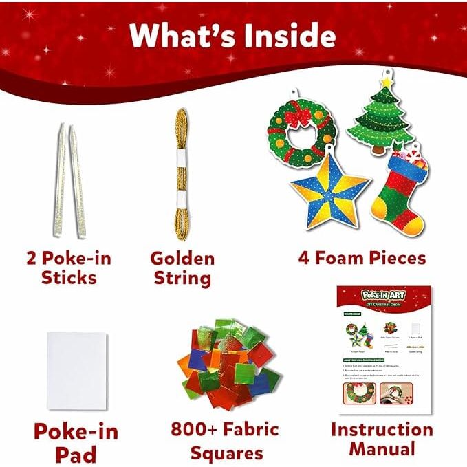 Skillmatics Poke-In Art: DIY Christmas Decor
