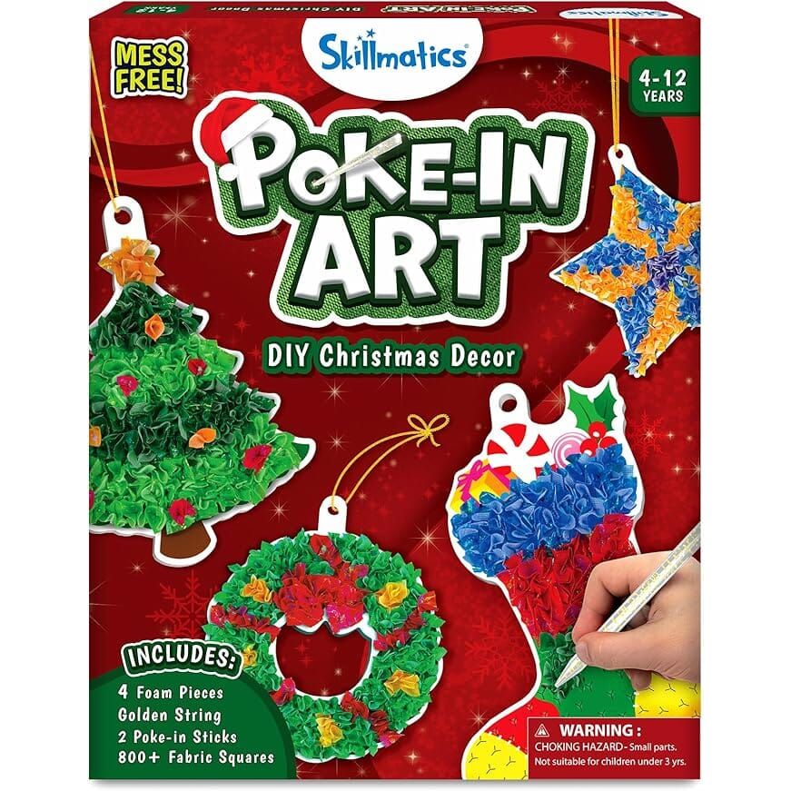 Skillmatics Poke-In Art: DIY Christmas Decor