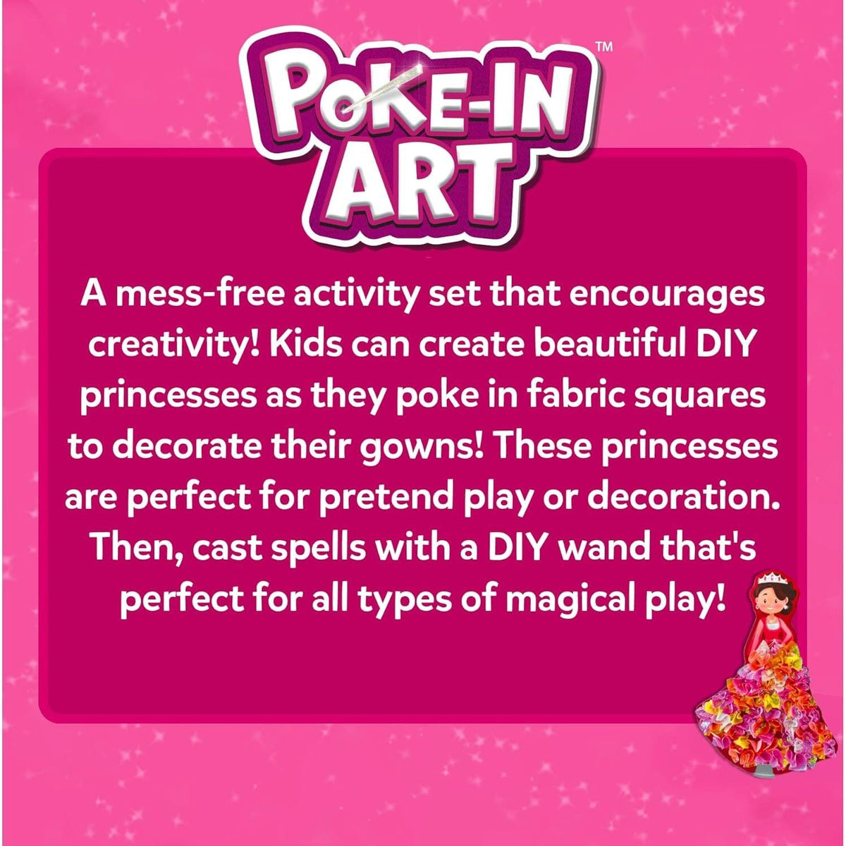 Skillmatics Poke-In Art: Magical Princesses