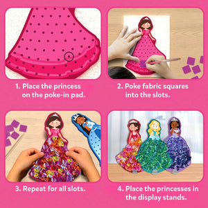 Skillmatics Poke-In Art: Magical Princesses