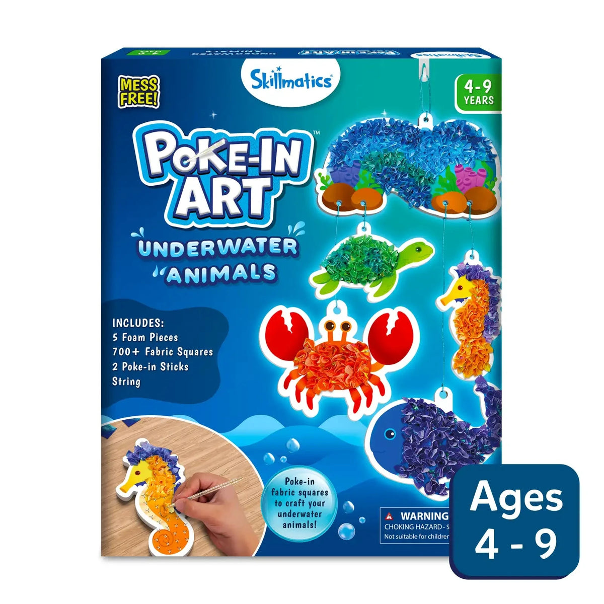 Skillmatics Poke-In-Art: Underwater Animals