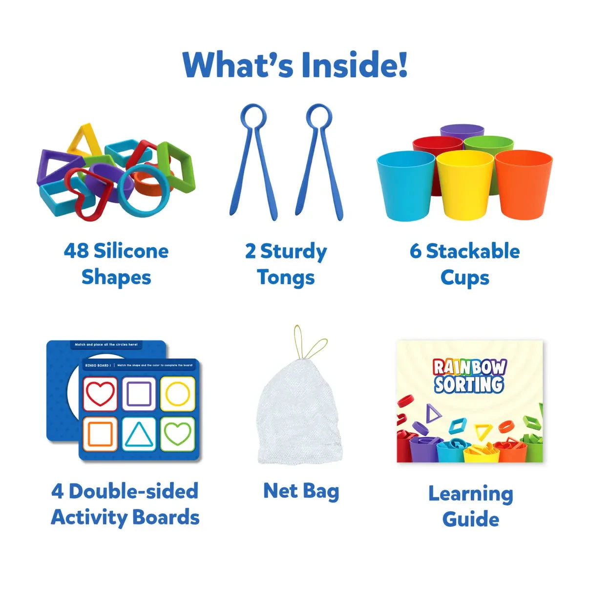 Skillmatics Silicone Rainbow Sorting