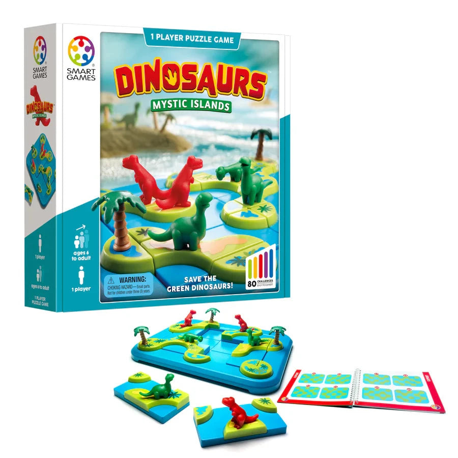SmartGames® Dinosaurs Mystic Islands