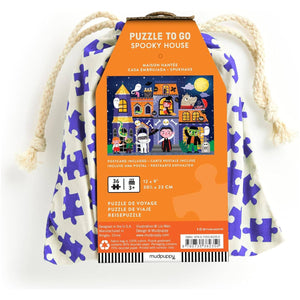 Spooky House 36 Piece Puzzle To Go -- by MudPuppy