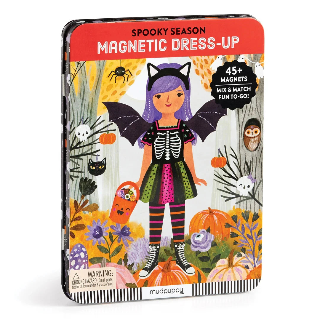 Mudpuppy Spooky Season Magnetic Dress-up Play Set