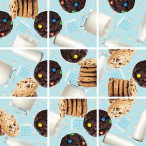 Squzzle Puzzle -- Cookies & Milk