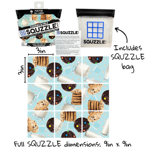 Squzzle Puzzle -- Cookies & Milk