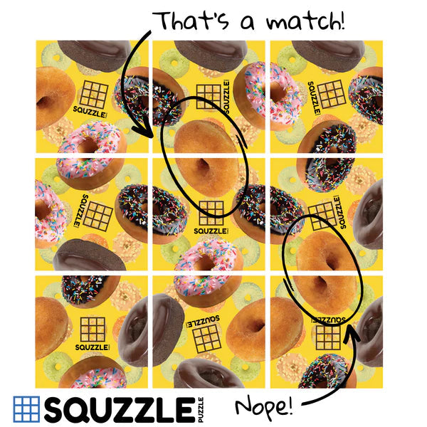 Squzzle Puzzle -- Donuts