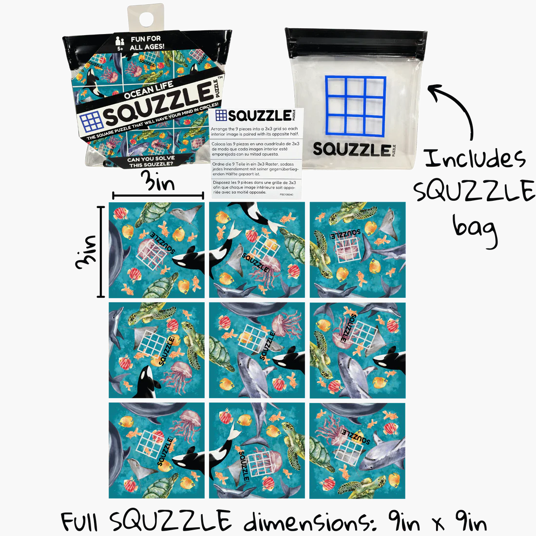 Squzzle Puzzle -- Ocean