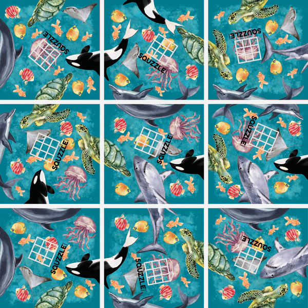Squzzle Puzzle -- Ocean