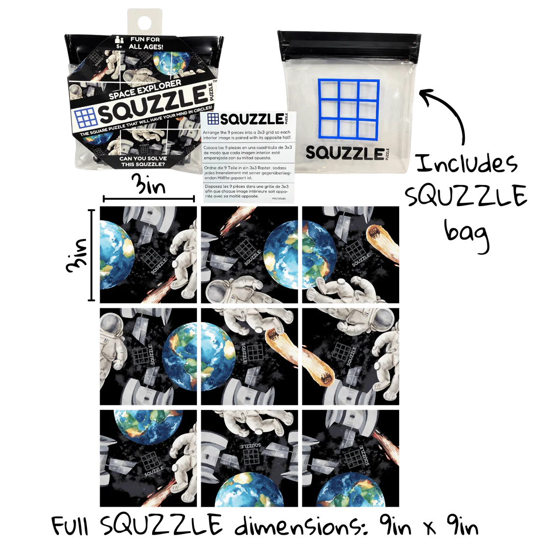 Squzzle Puzzle -- Space Explorer