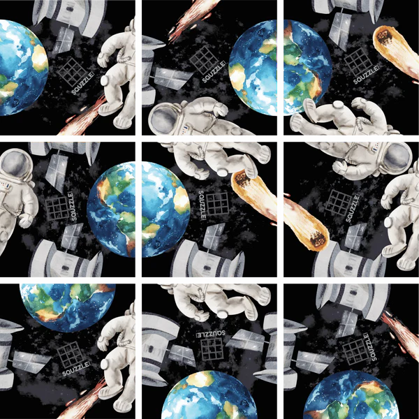 Squzzle Puzzle -- Space Explorer