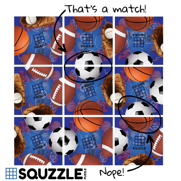 Squzzle Puzzle -- Sports