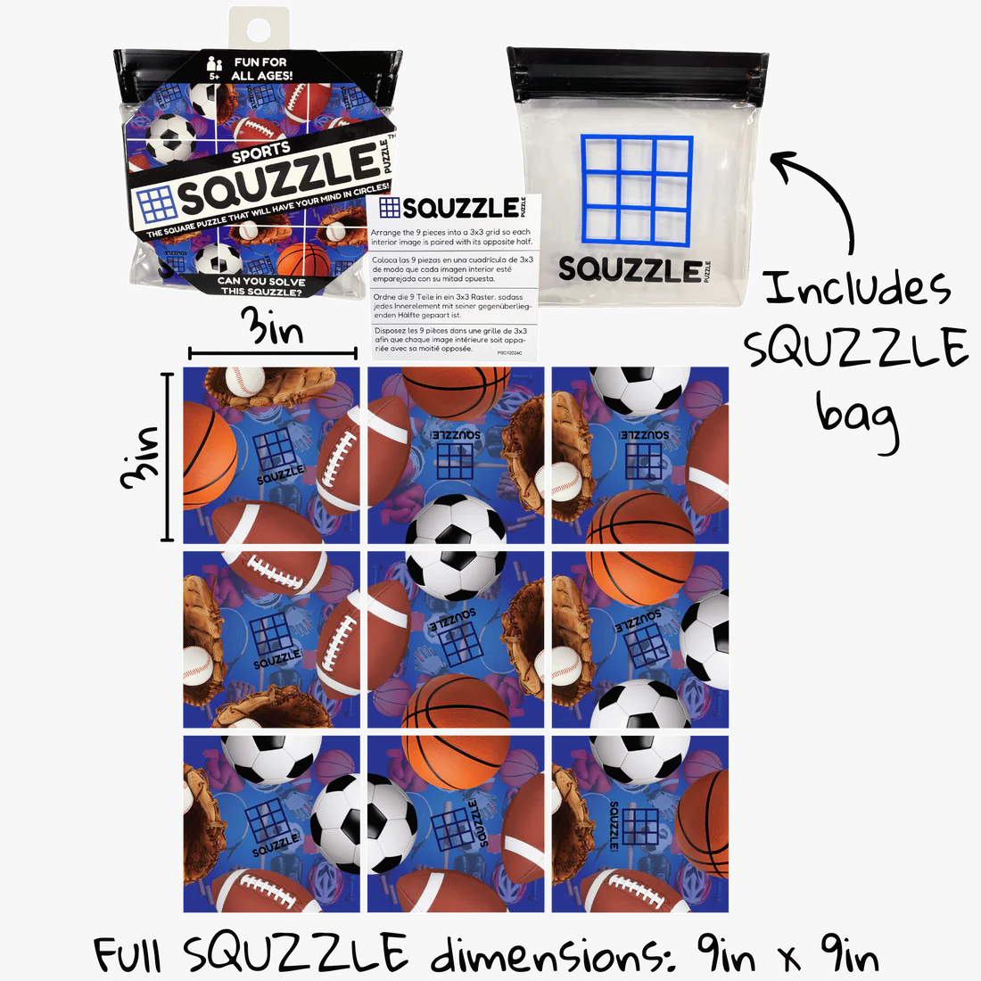 Squzzle Puzzle -- Sports