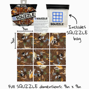 Squzzle Puzzle -- Zoo Animals