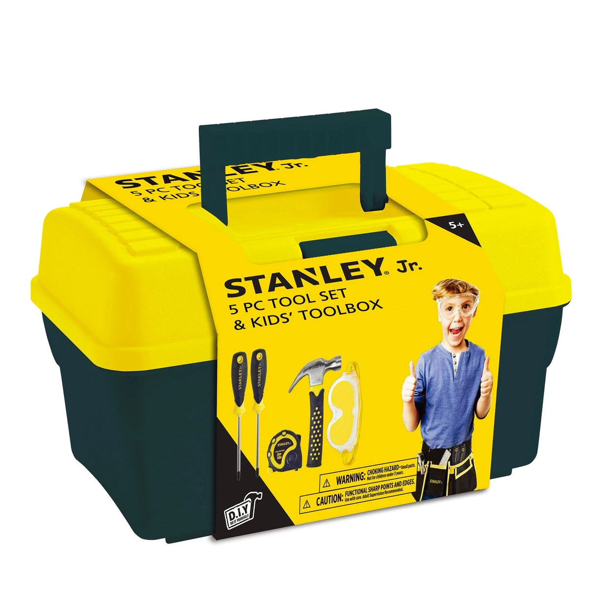 Stanley Jr. Five Piece Tool and Toolbox Set