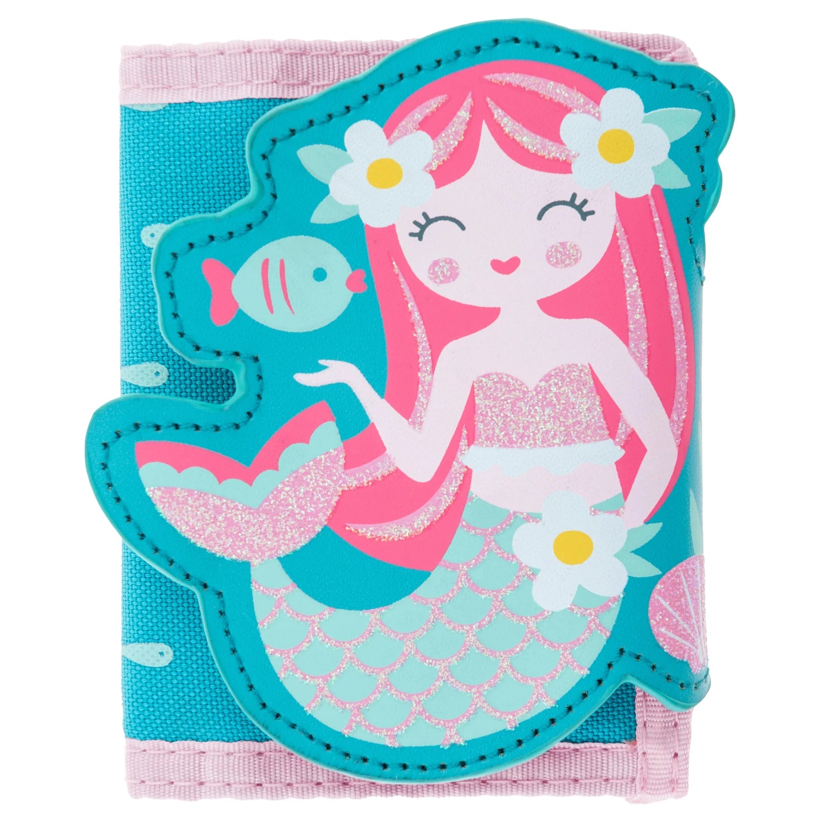 Stephen Joseph Wallet-- Teal Mermaid