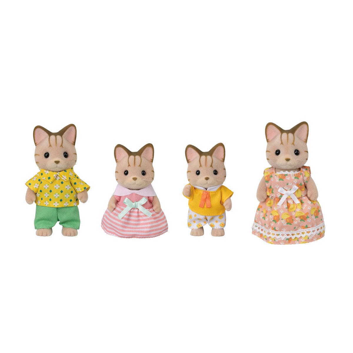 Striped Cat Family by Calico Critters