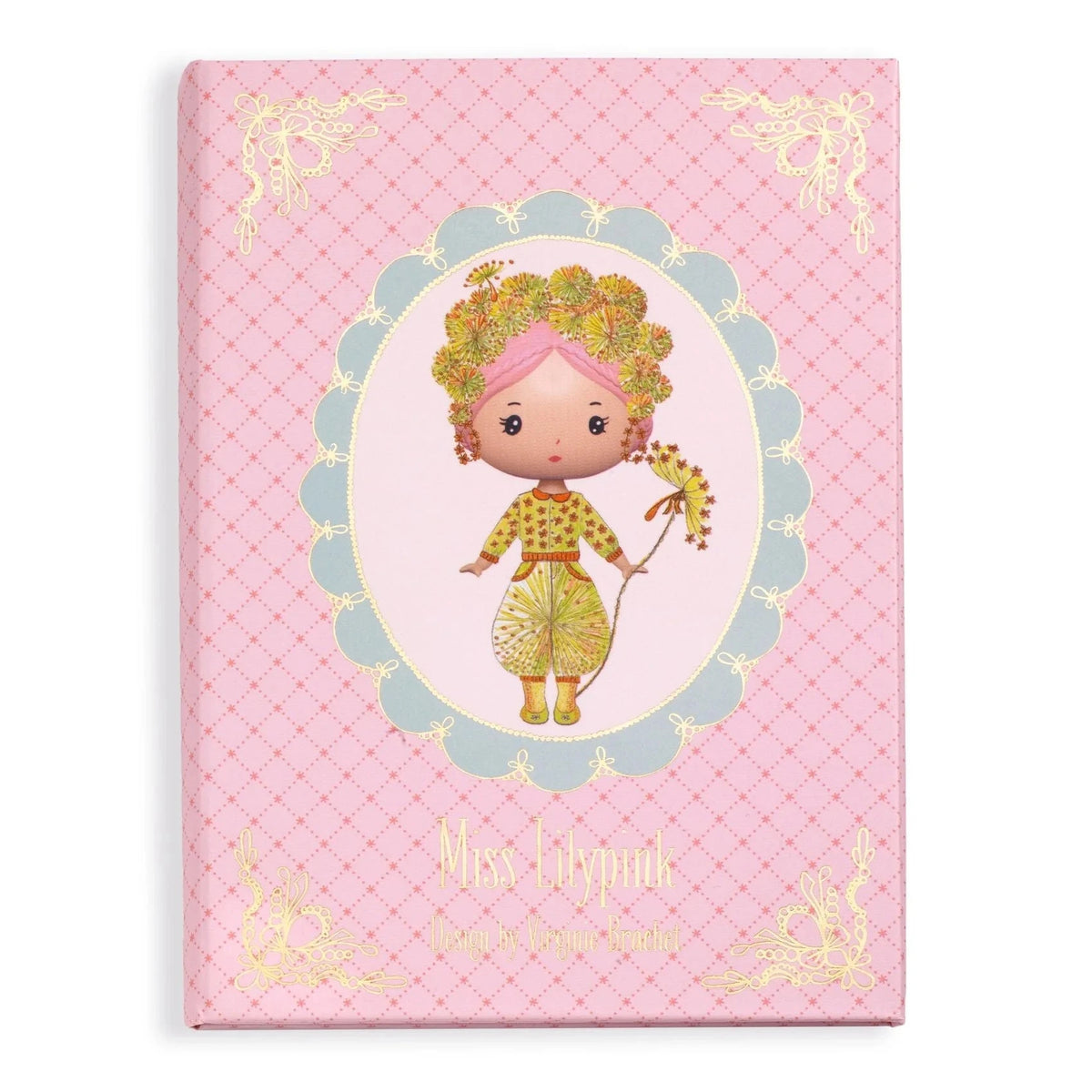 Tinyly by Djeco-- Miss Lilypink Removeable Stickers