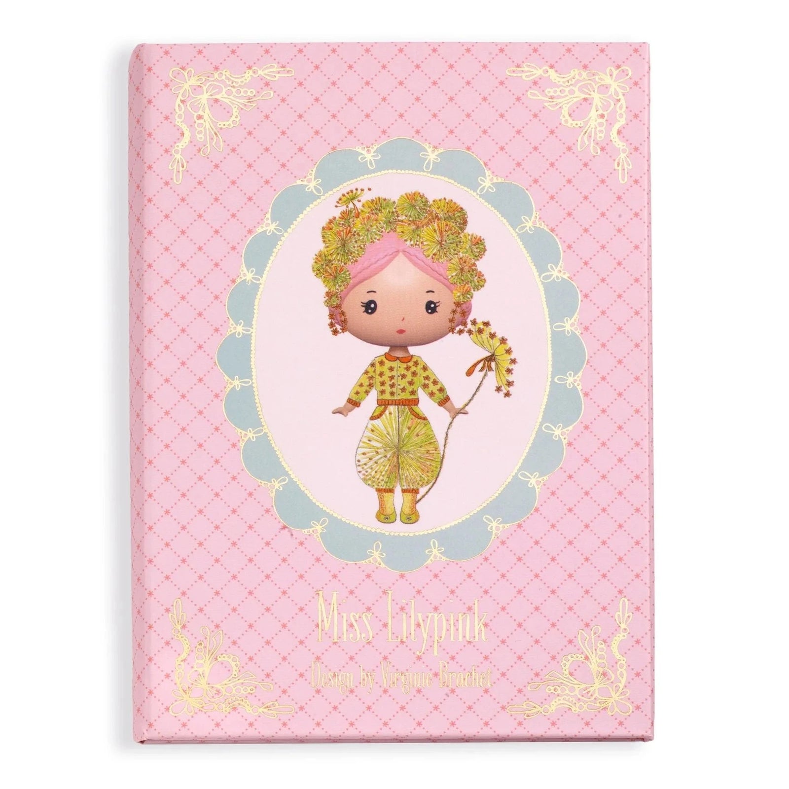 Tinyly by Djeco-- Miss Lilypink Removeable Stickers