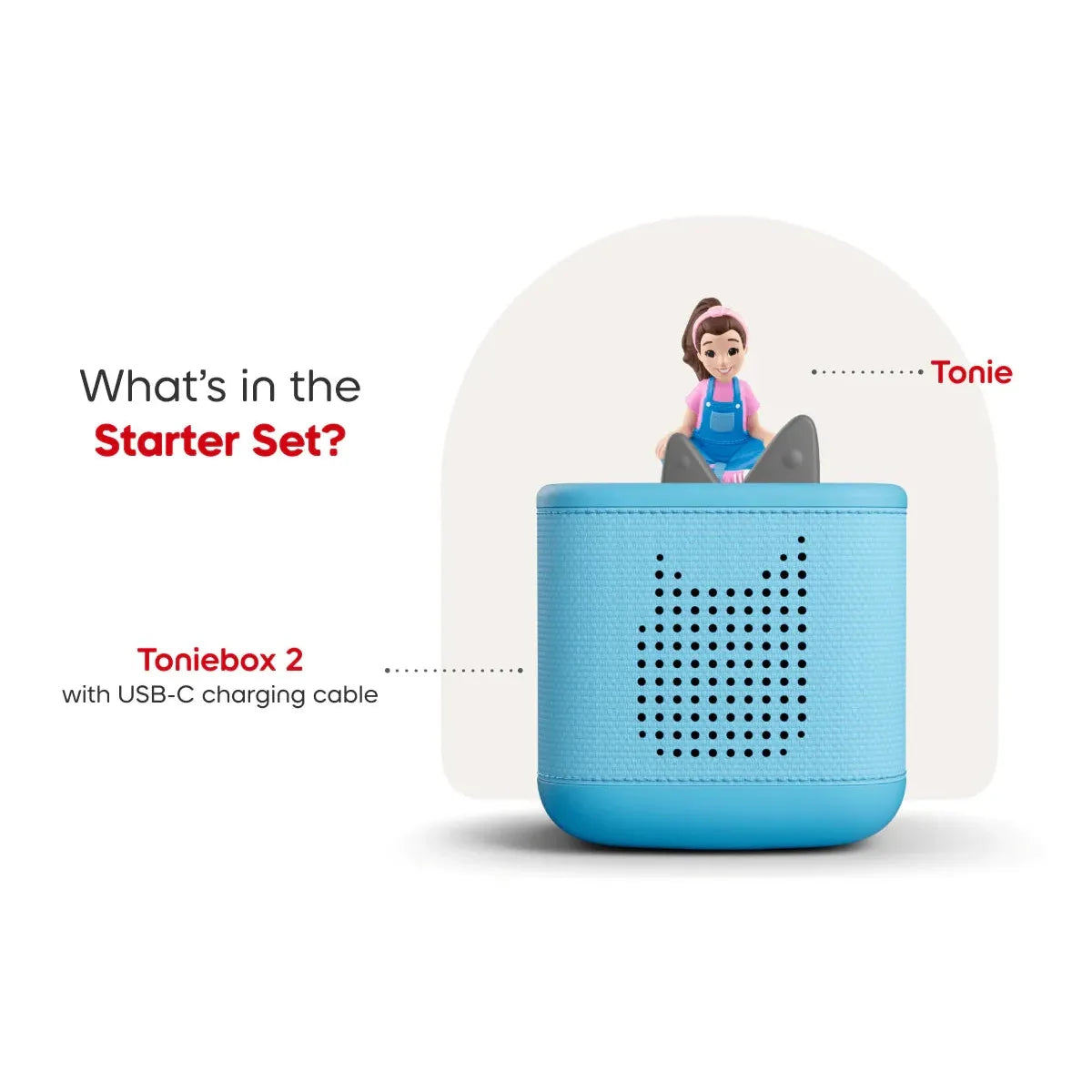 Toniebox 2 Starter Set -Ms. Rachel (Sky Blue)