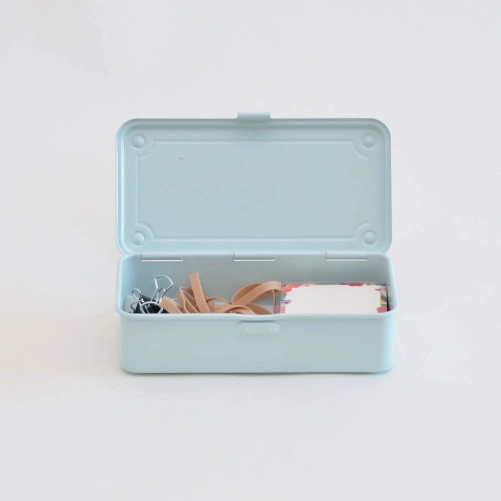 Toyo Steel Stackable Storage Box T-190 in Live Coral