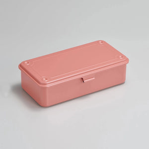 Toyo Steel Stackable Storage Box T-190 in Live Coral