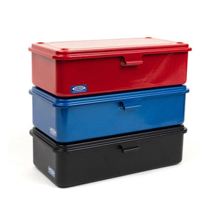 Toyo Steel Stackable Storage Box T-190 in Live Coral