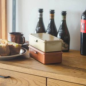 Toyo Steel Stackable Storage Box T-190 in Live Coral