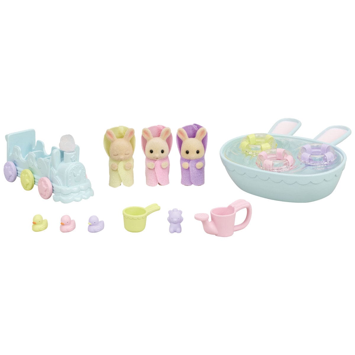 Triplets Baby Bathtime Set by Calico Critters