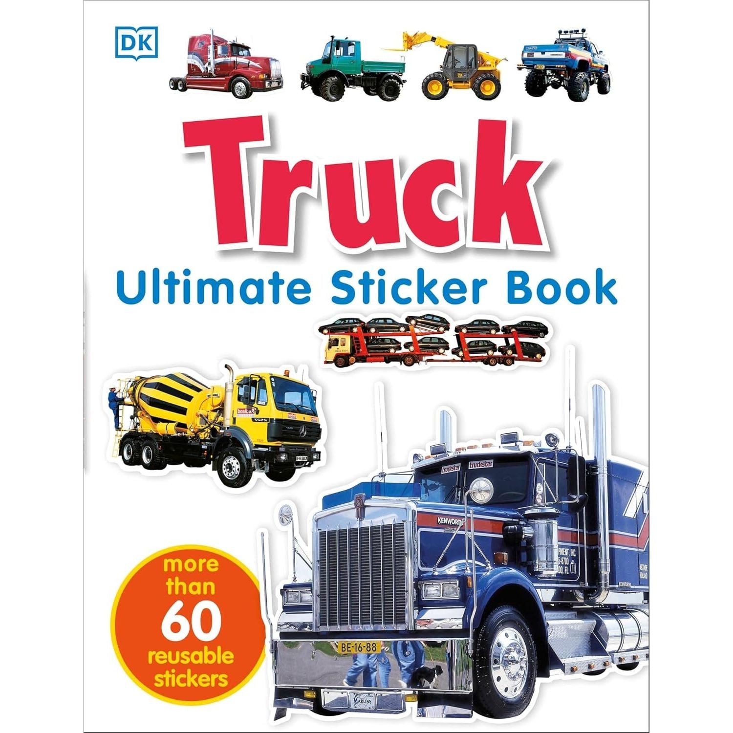 Ultimate Sticker Book: Truck