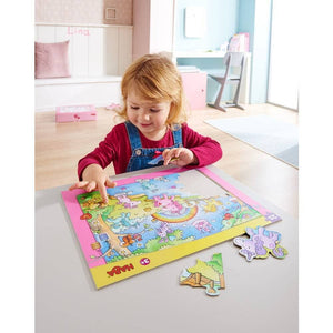 Unicorn Glitterluck Frame Puzzle by Haba