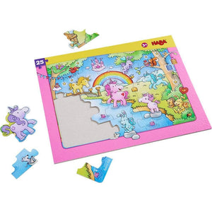 Unicorn Glitterluck Frame Puzzle by Haba