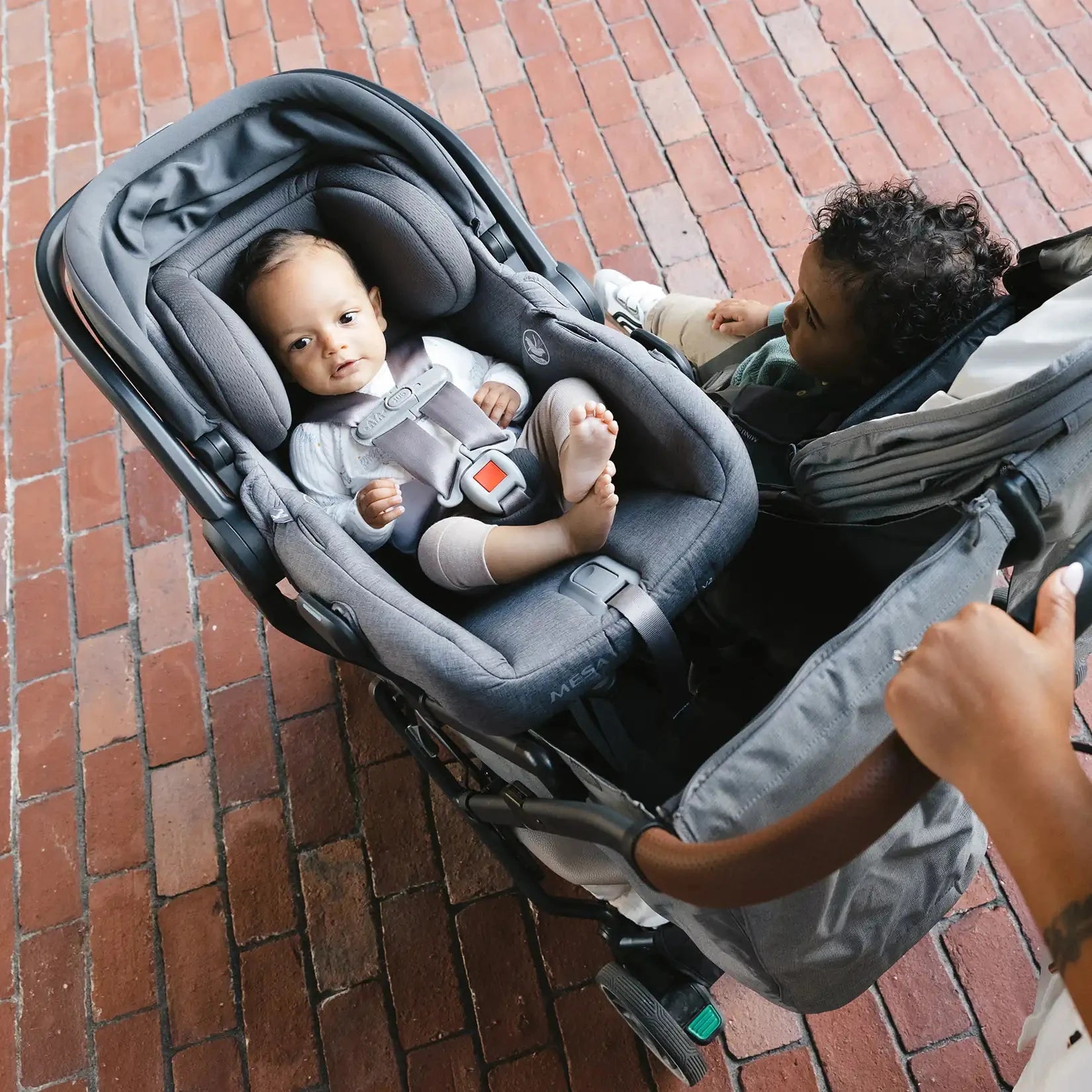 car seat and stroller duo UPPAbaby Adapters for Minu Duo (Mesa, Aria)