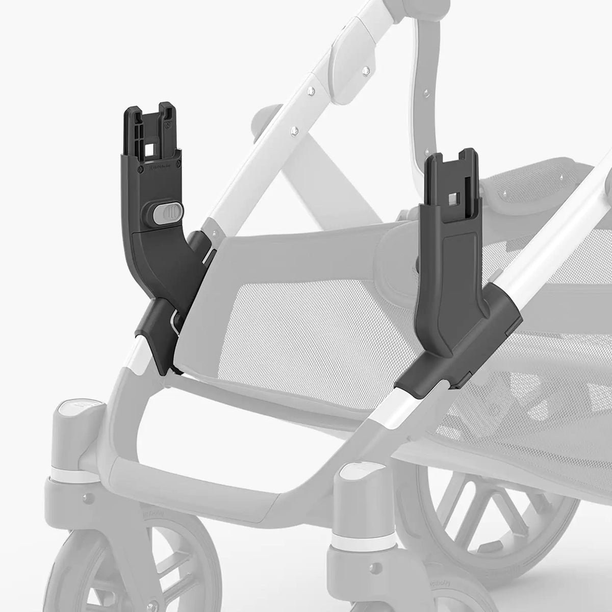 UPPAbaby Lower Adapters for VISTA (Rumble Seat V2+ V3, Bassinet, Mesa/Aria)