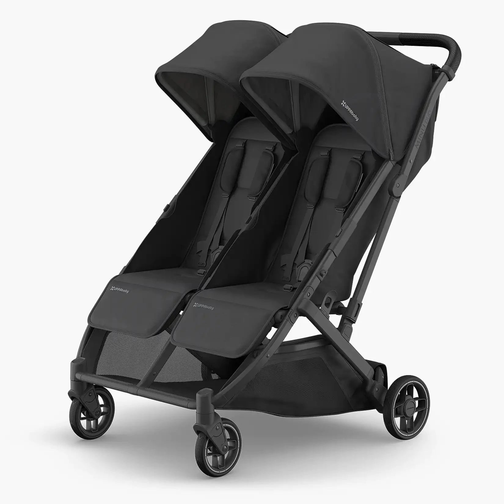uppababy jake UPPAbaby Minu Duo Stroller - Jake (Charcoal | Carbon Frame