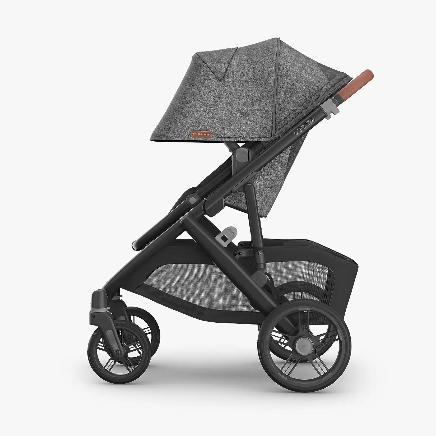 uppababy vista afterpay UPPAbaby Vista V3 Stroller Greyson (Charcoal Mélange)
