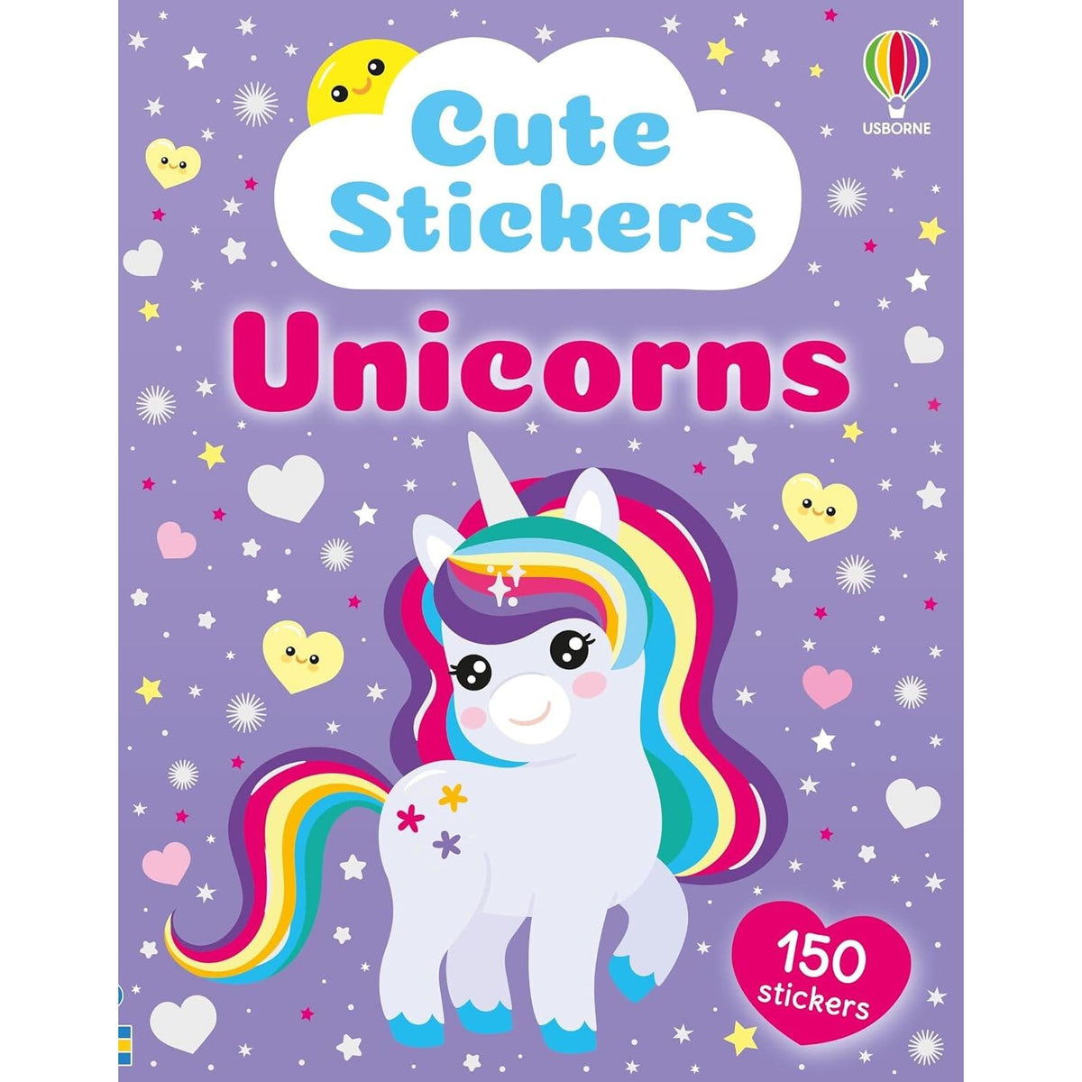 Usborne Cute Stickers-- Unicorns
